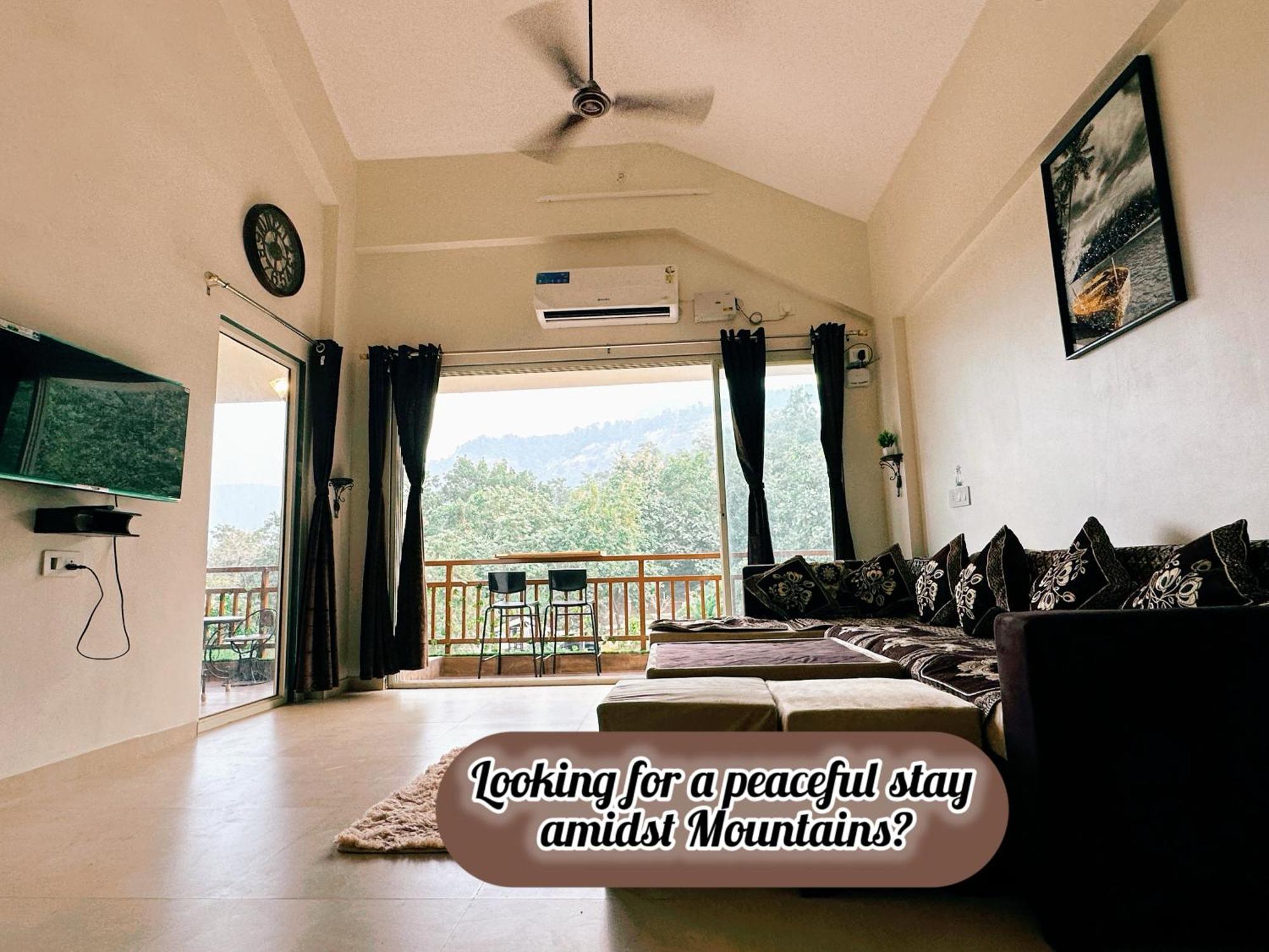 Mountainview Paradise - Cozy 1Bhk Amidst Mountains Karjat Exterior foto